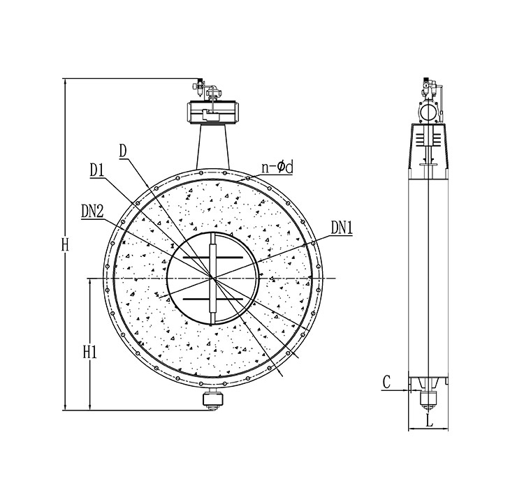 高溫閥門(mén)結(jié)構(gòu)圖 高溫閥門(mén)結(jié)構(gòu)圖